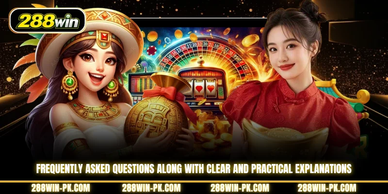 Frequently asked questions along with clear and practical explanations